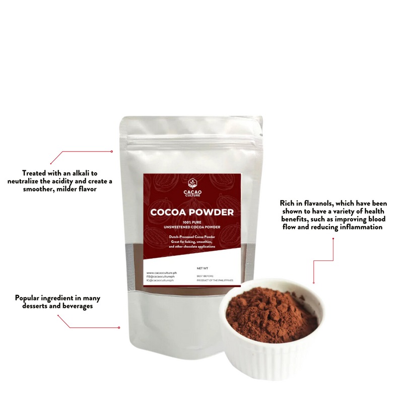 Cacao Culture - Cocoa Powder (Pure, Unsweetened) 100G