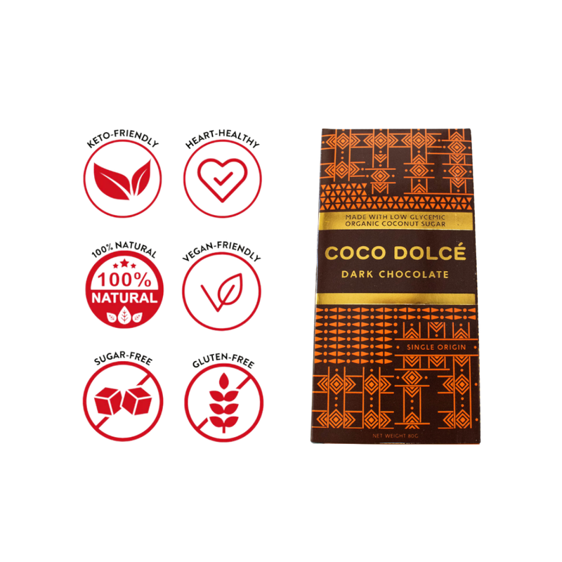 Coco Dolce - Dark Chocolate 80g