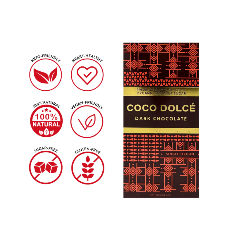 Coco Dolce - Dark Chocolate 80g