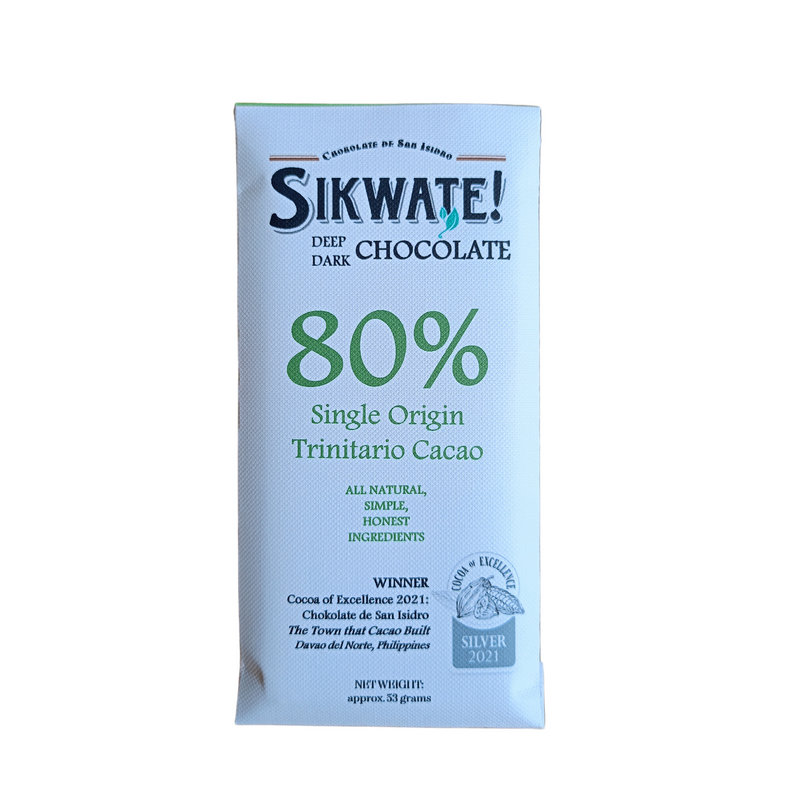 Chokolate de San Isidro - 80% Dark Chocolate 53g