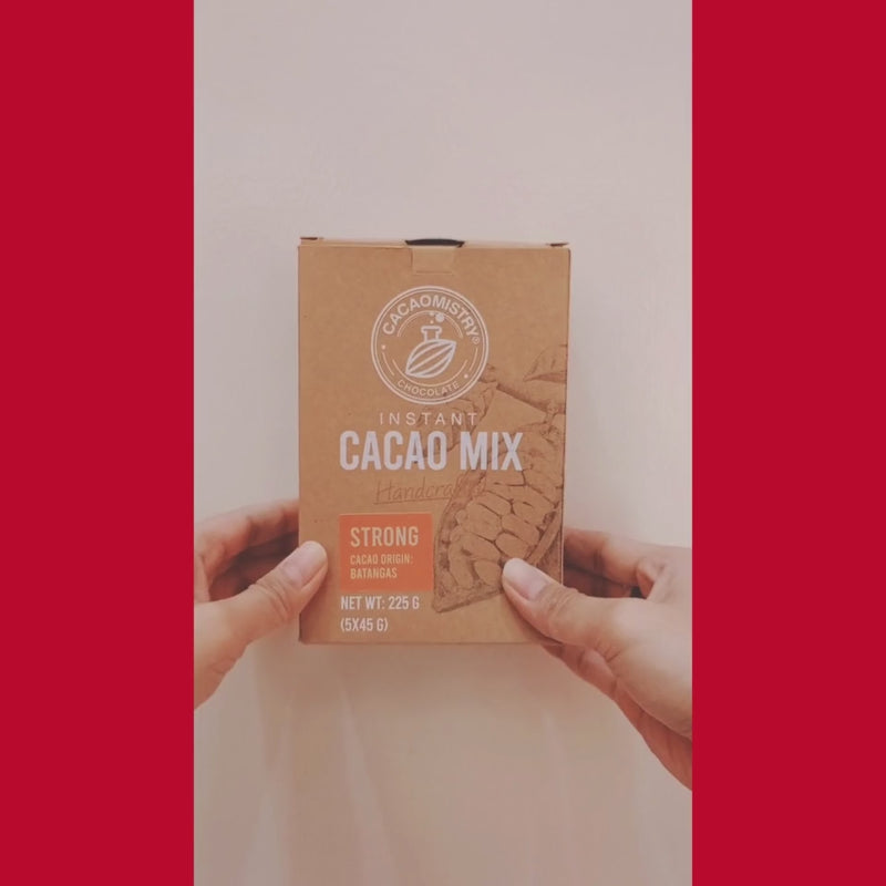 Cacao Mistry - Strong Instant Cacao Drink Box (Batangas Origin) 5 x 45g