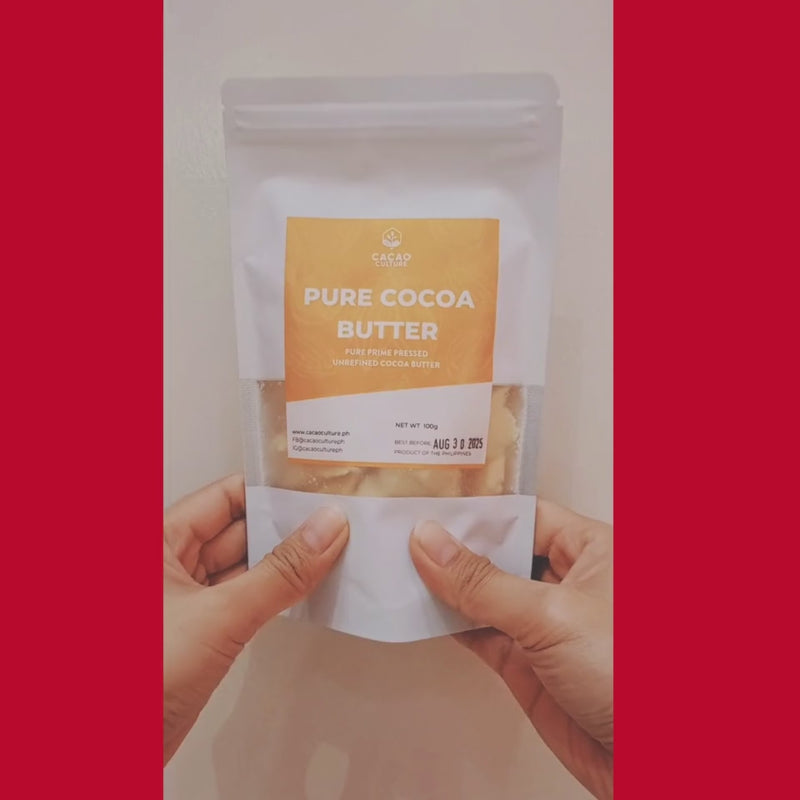 Cacao Culture - Cocoa Butter Chunks (Pure and Unrefined) 100g