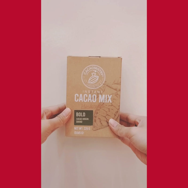 Cacao Mistry - Bold Instant Cacao Drink Box (Davao Origin) 5 x 45g