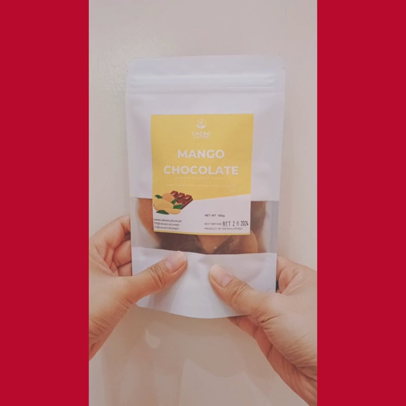 Cacao Culture - Chocolate Covered Mango Strips 100G