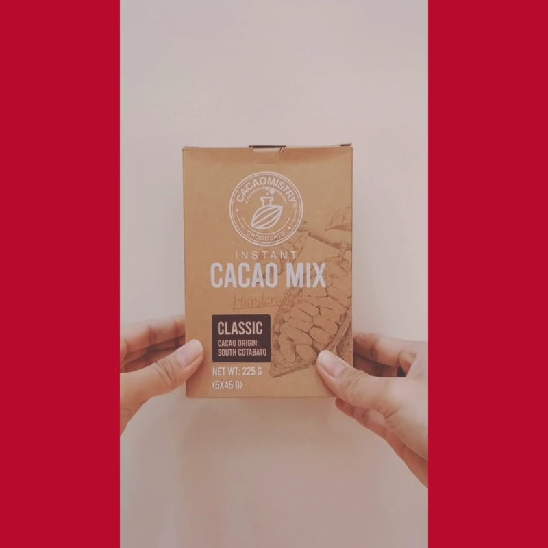 Cacao Mistry - Classic Instant Cacao Drink Box (South Cotabato Origin) 5 x45g