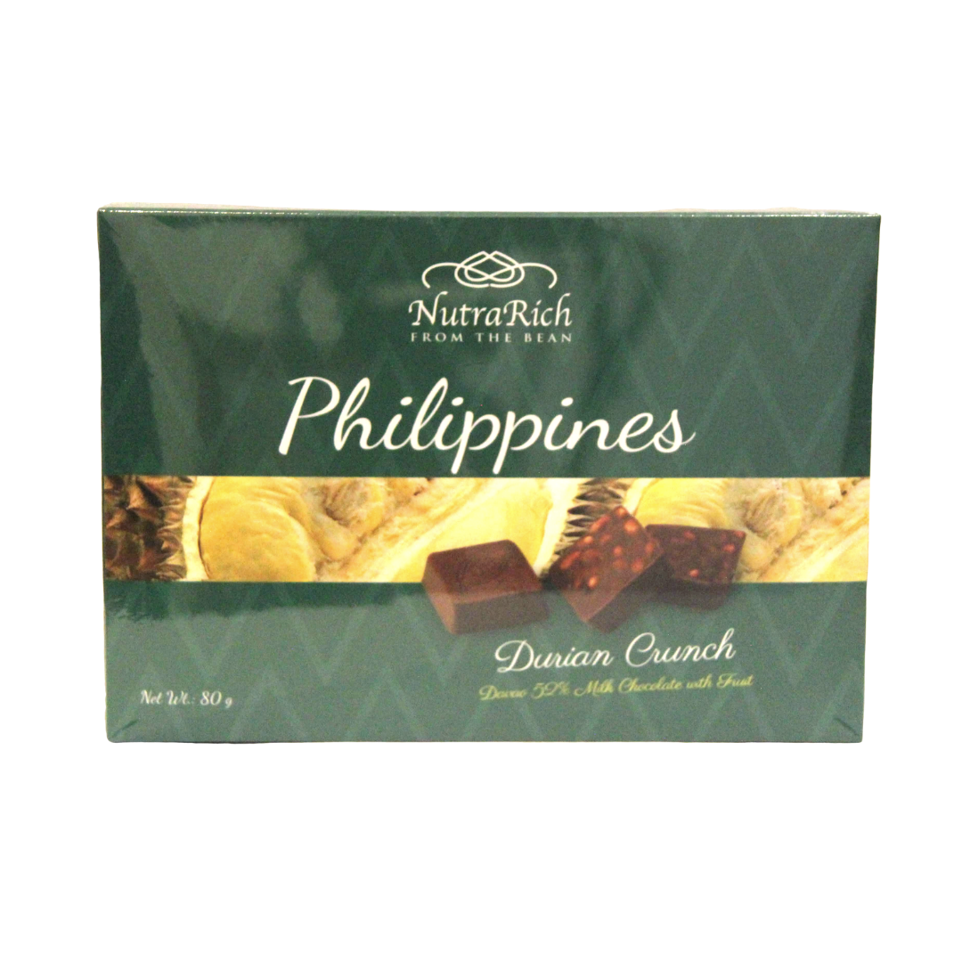 Multirich Chococlate Nutrarich - 52% Milk Chocolate with Durian 80g – Cacao Culture