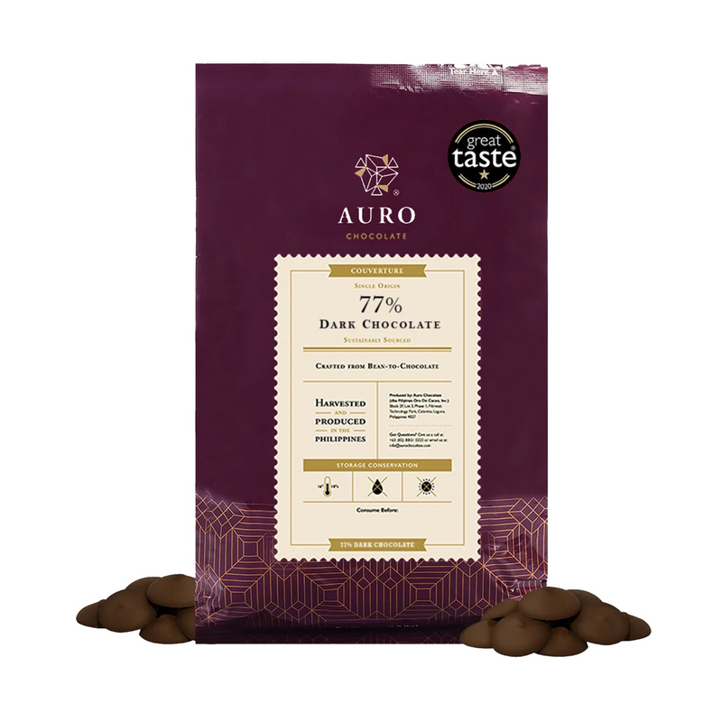 Auro Chocolate - 77% Dark Chocolate Coins 1Kg