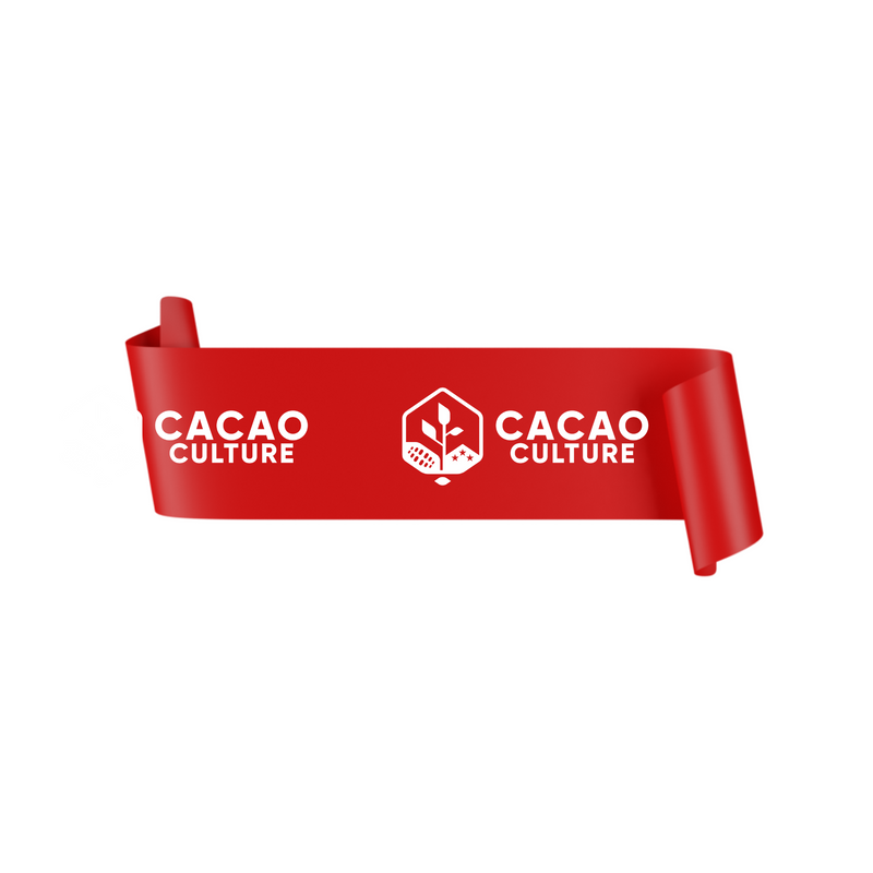 Cacao Culture - Red Ribbon 1in