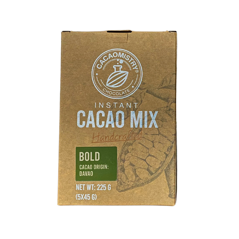 Cacao Mistry - Bold Instant Cacao Drink Box (Davao Origin) 5 x 45g