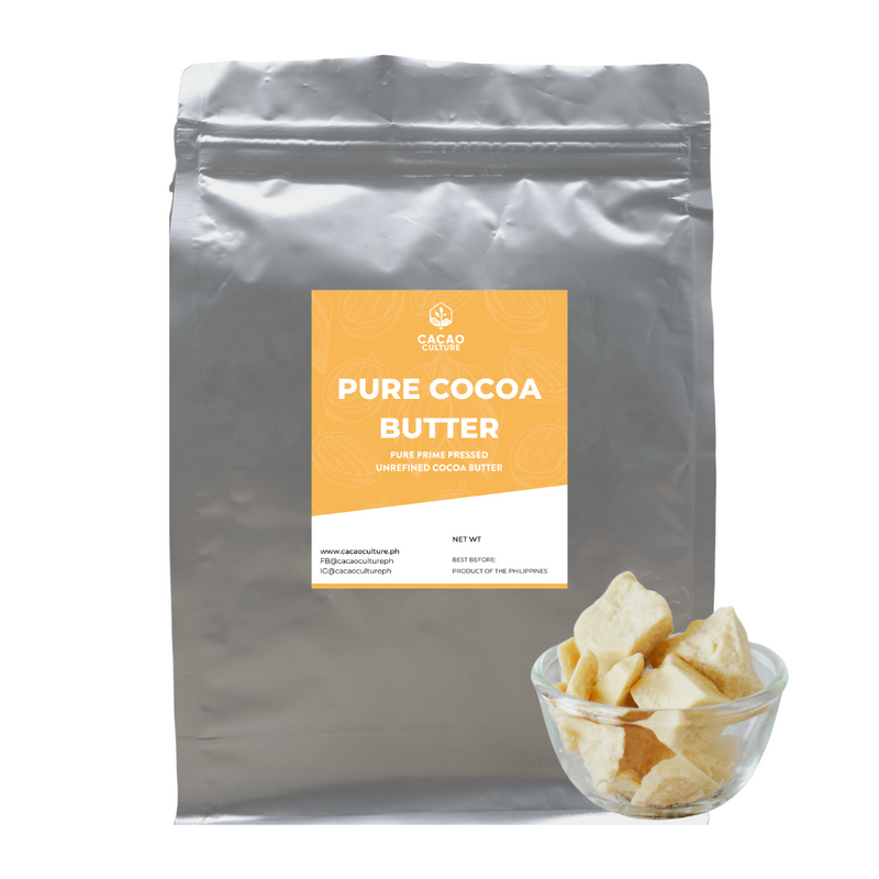 Cacao Culture - Cocoa Butter Chunks (Pure and Unrefined) 1Kg