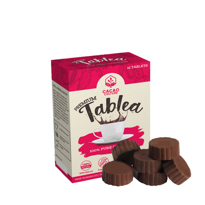 Tablea Premium Cacao Culture - Premium Chocolate Tablea (100% Pure) 144g