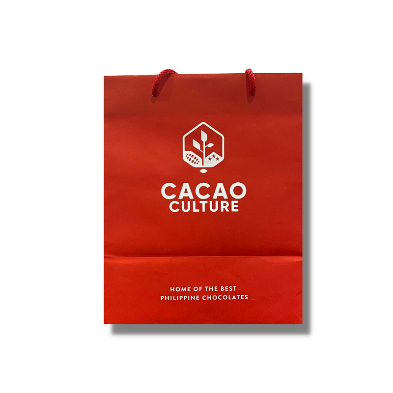 Cacao Culture - Red Paper Bag